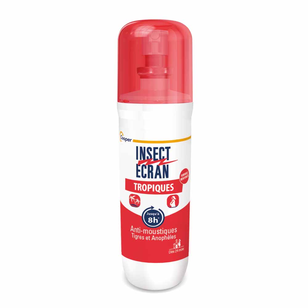 Insect Ecran Skin Tropical mosquito repellent 8H suitable from 24 months 75 ml