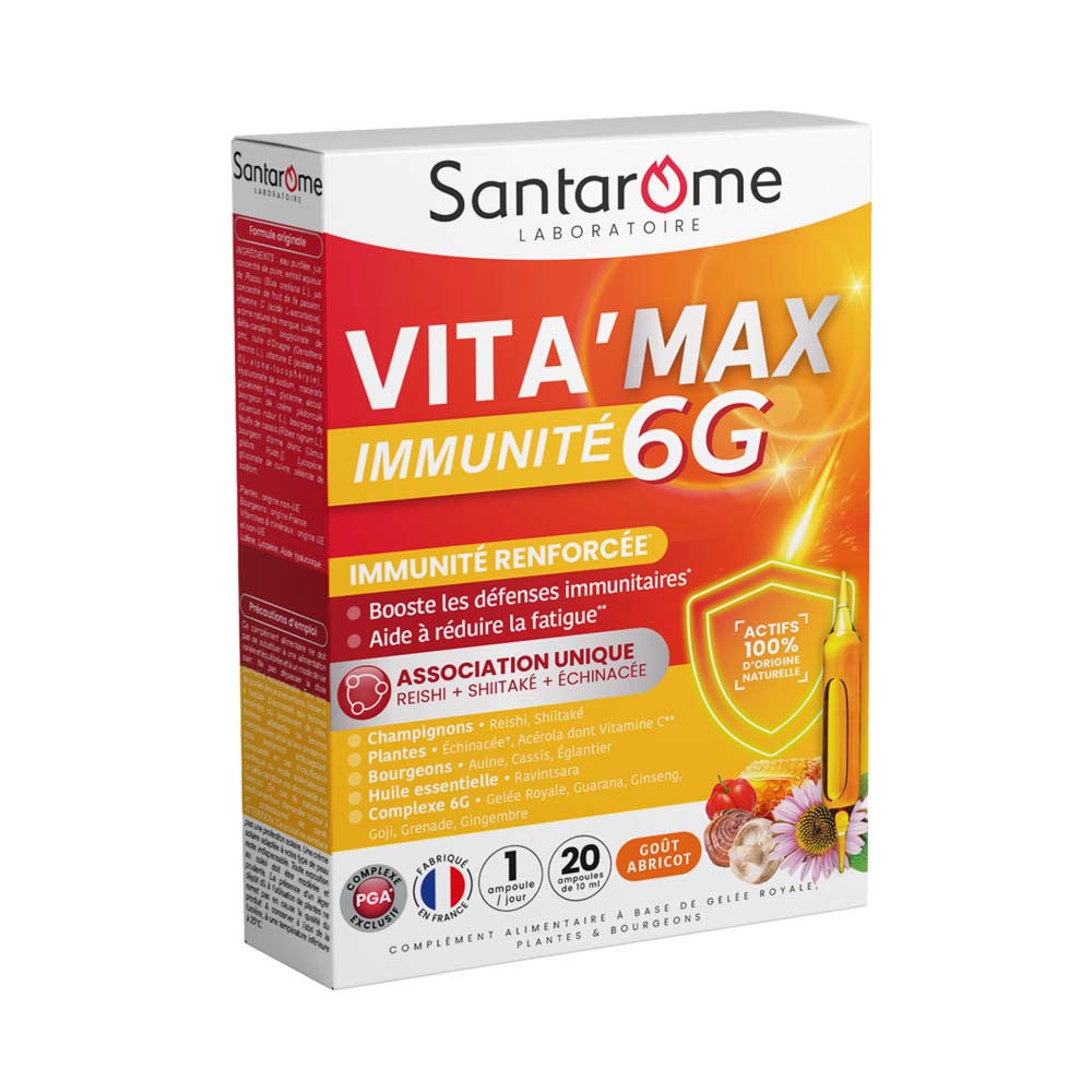 Santarome Vita'max Immunity 6G 20 ampoules