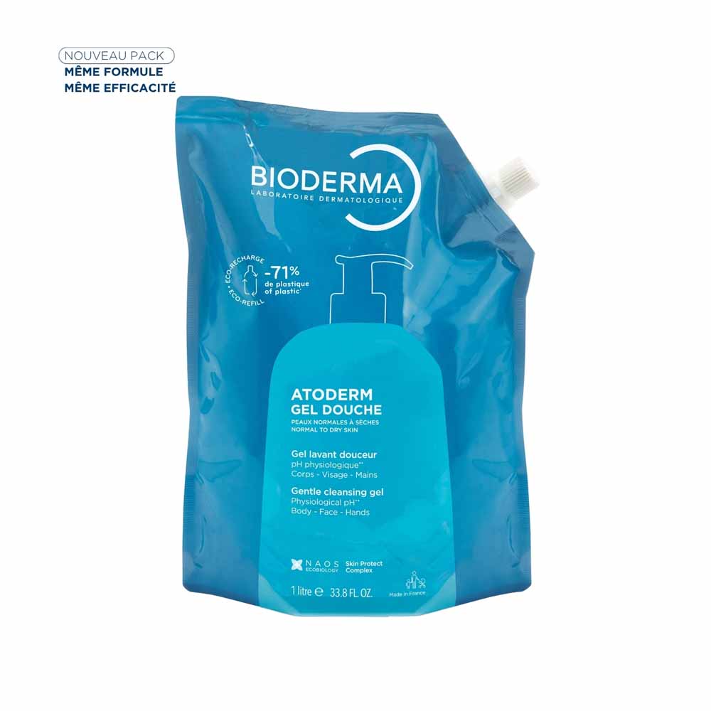 Bioderma Atoderm Eco-Recharge Shower Gel All Skin Types 1L
