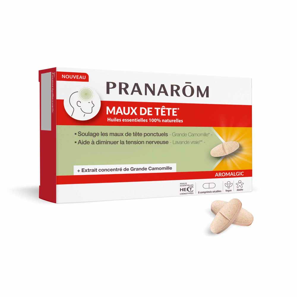 Pranarôm Aromalgic Headache 8 tablets