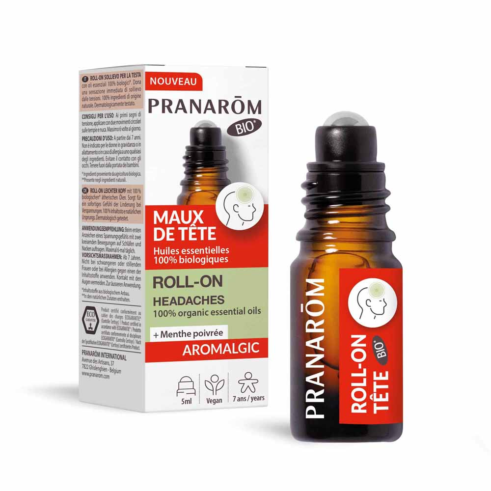 Pranarôm Aromalgic Pranarôm Aromalgic Roll-On Headache Bio 5ml 5ml