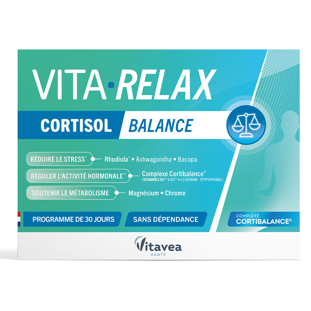 Vitavea Santé Vita Relax Cortisol Balance 30 capsules