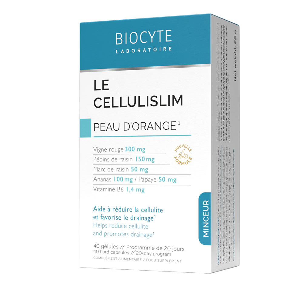 Biocyte Slimming Orange peel Le Cellulislim 40 capsules