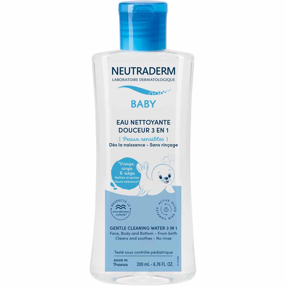 Neutraderm Gentle Cleansing Water 3 in 1 Sensitive skin 200ml