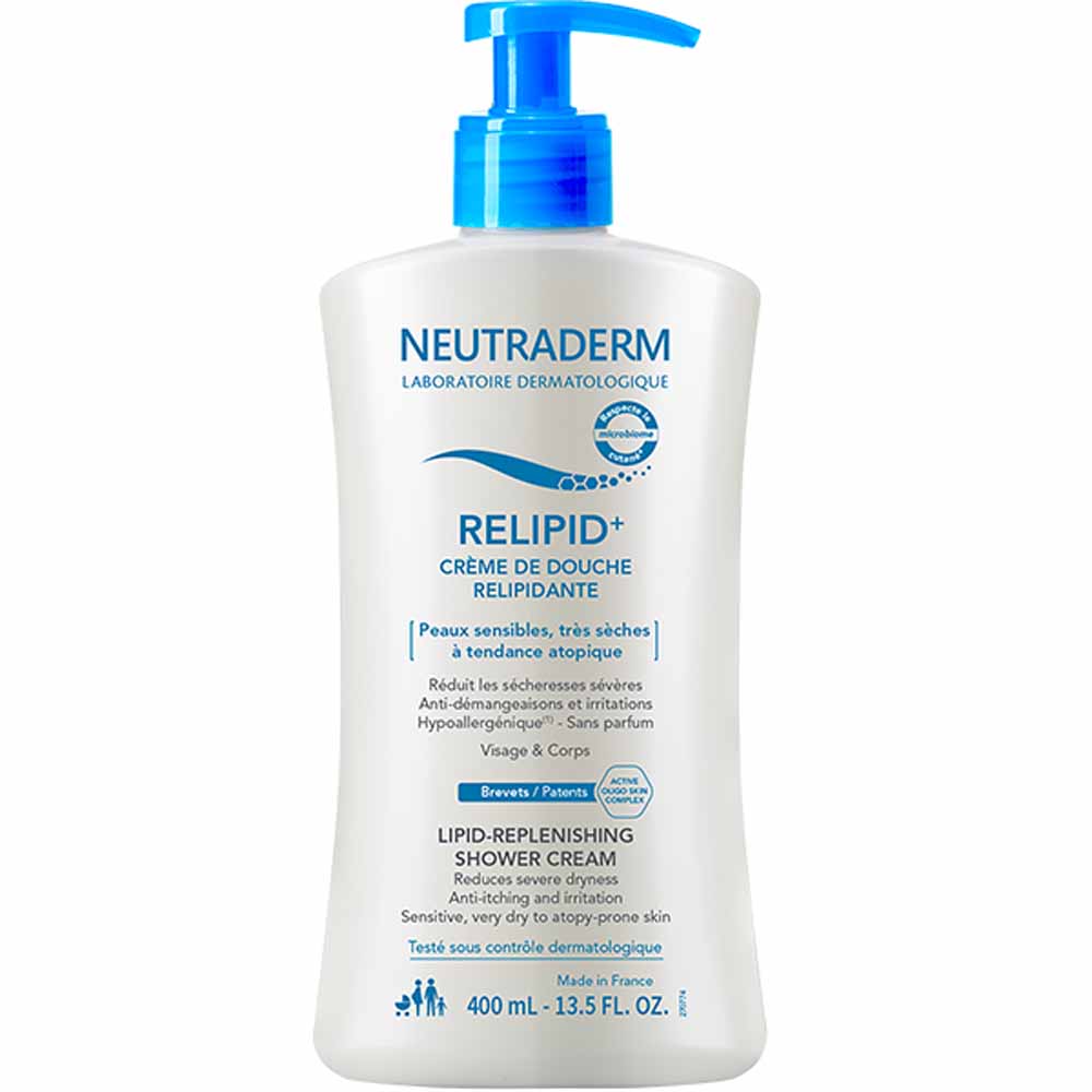 Neutraderm Relipid Shower Cream Sensitive Skin 400ml