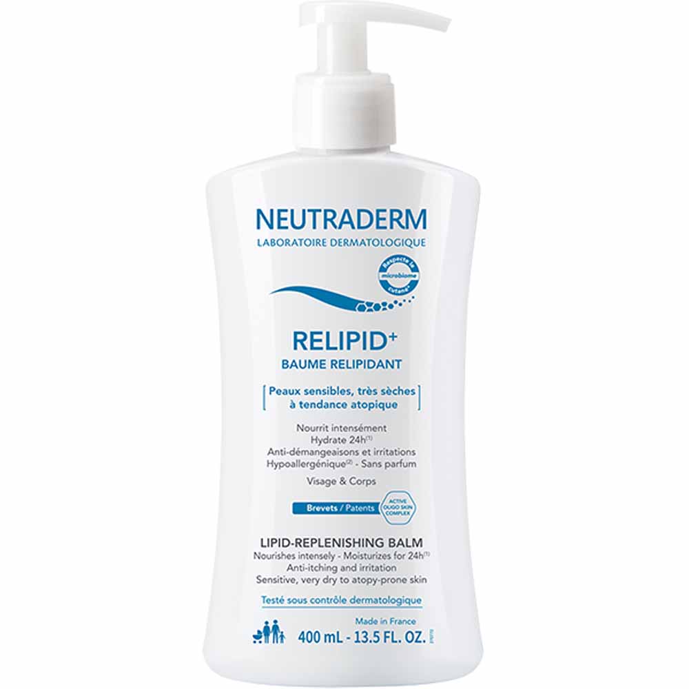 Neutraderm Relipid+ lip-replenishing balm for sensitive skin 400 ml