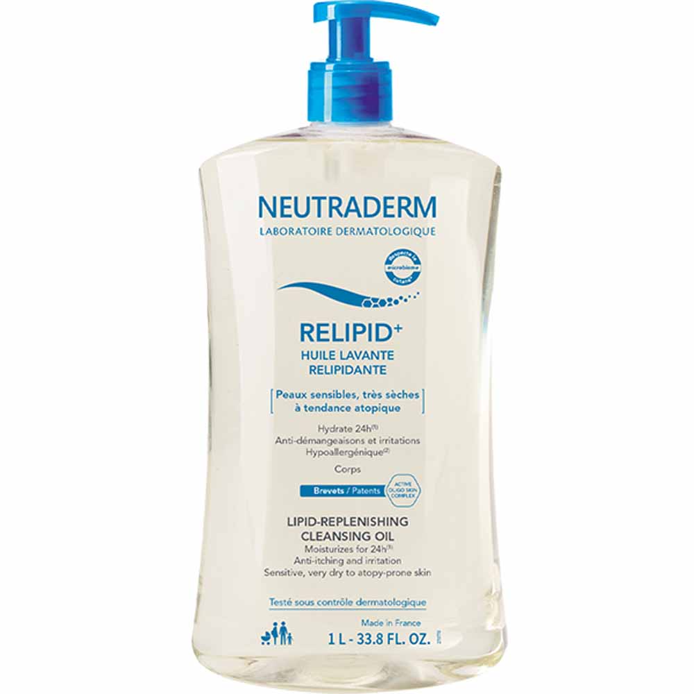 Neutraderm Relipid+ Sensitive Skin Washing Oil 1L