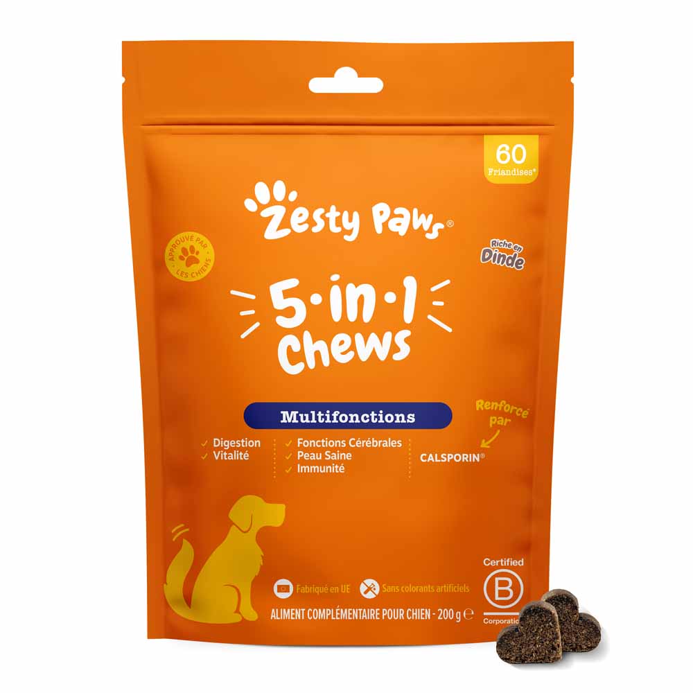 Zesty Paws 5-In-1 Multifunction Dog 200g