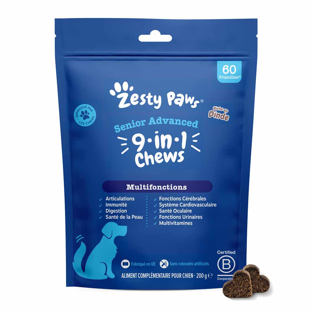 Zesty Paws Senior 9-In-1 Multifunction Dog 200g