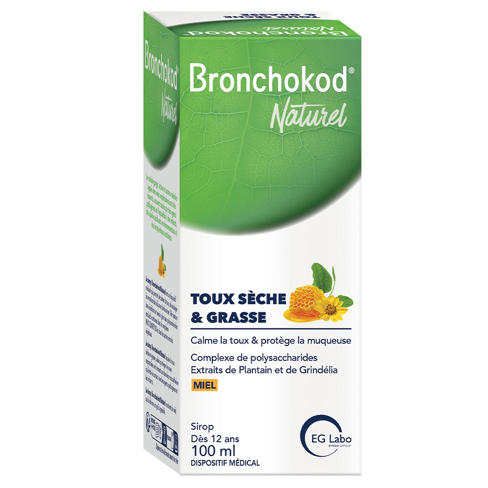 EG Labo Bronchokod Natural Dry &amp; Oily Cough Honey 100ml