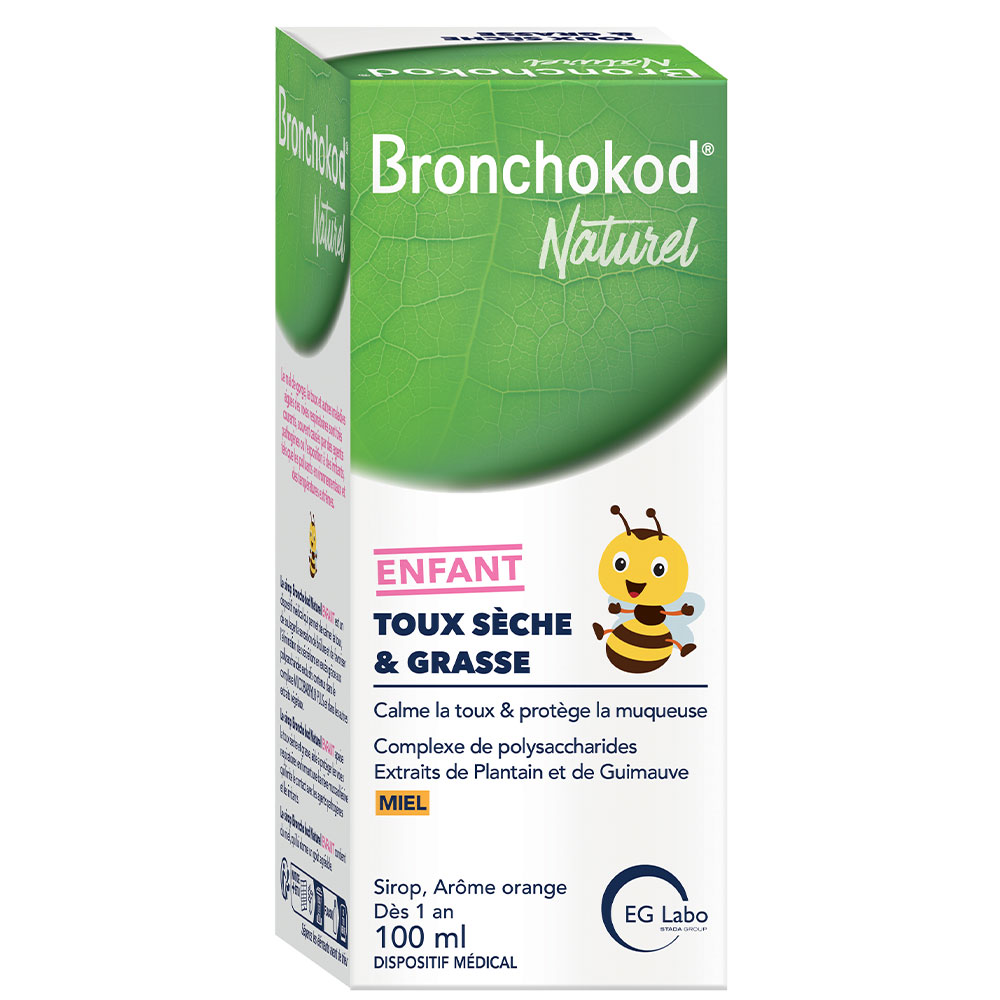 EG Labo Bronchokod Natural Dry &amp; Oily Cough Children 100ml