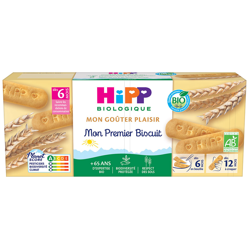 Hipp My First Organic Biscuit My Snack Time Pleasure From 6 Months 180 g