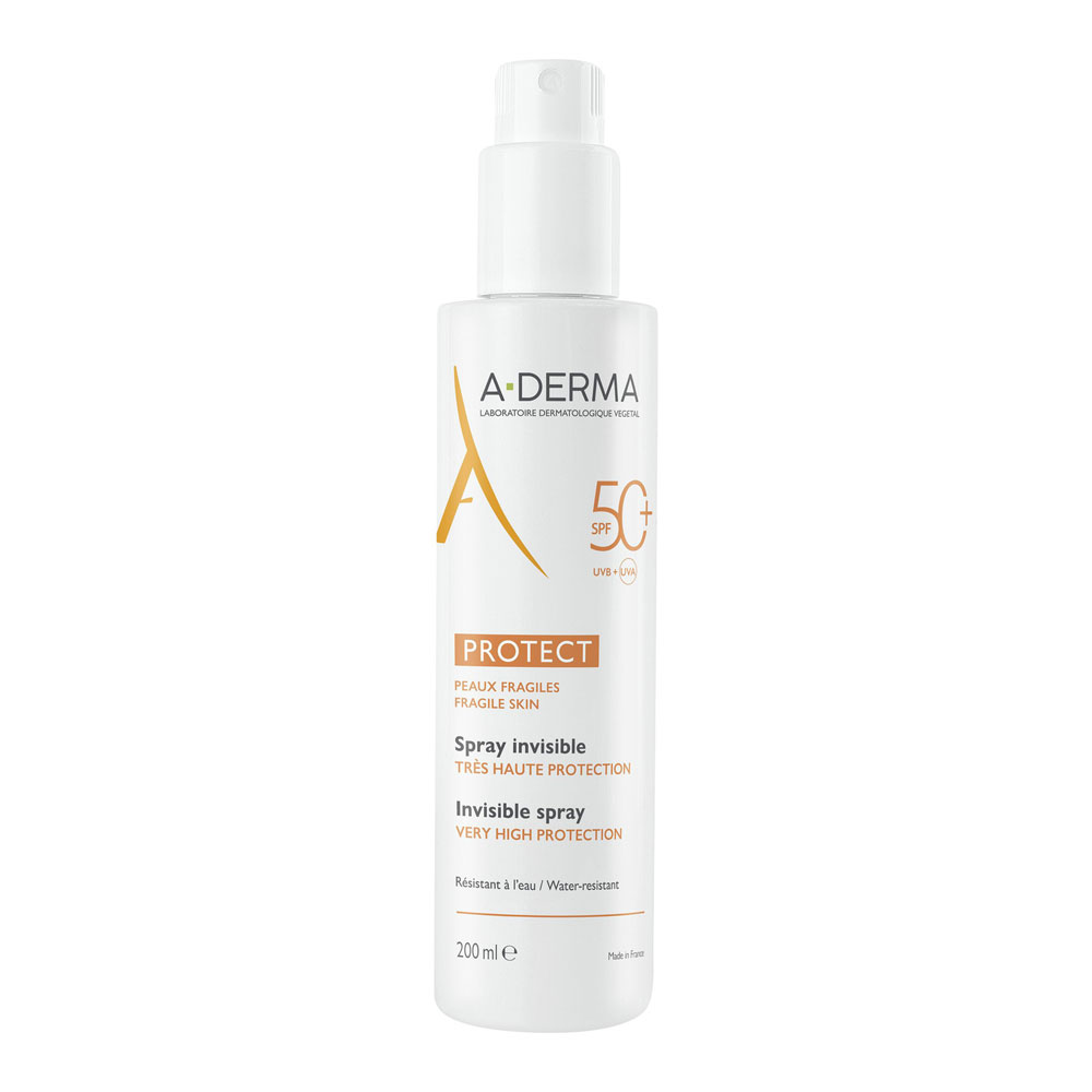A-Derma Protect Invisible SPF50+ sun spray 200 ml