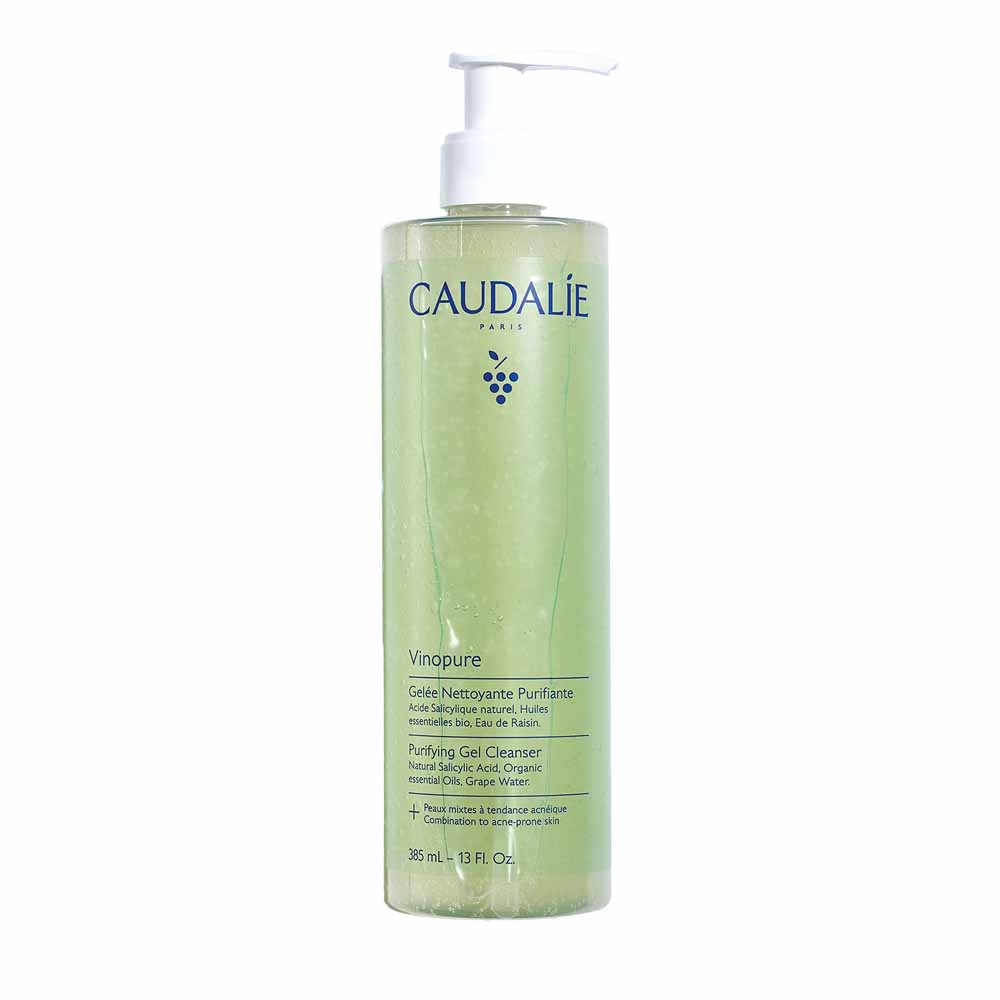 Caudalie Vinopure Purifying Gel Cleanser Combination To Oily Skins Bio 385ml