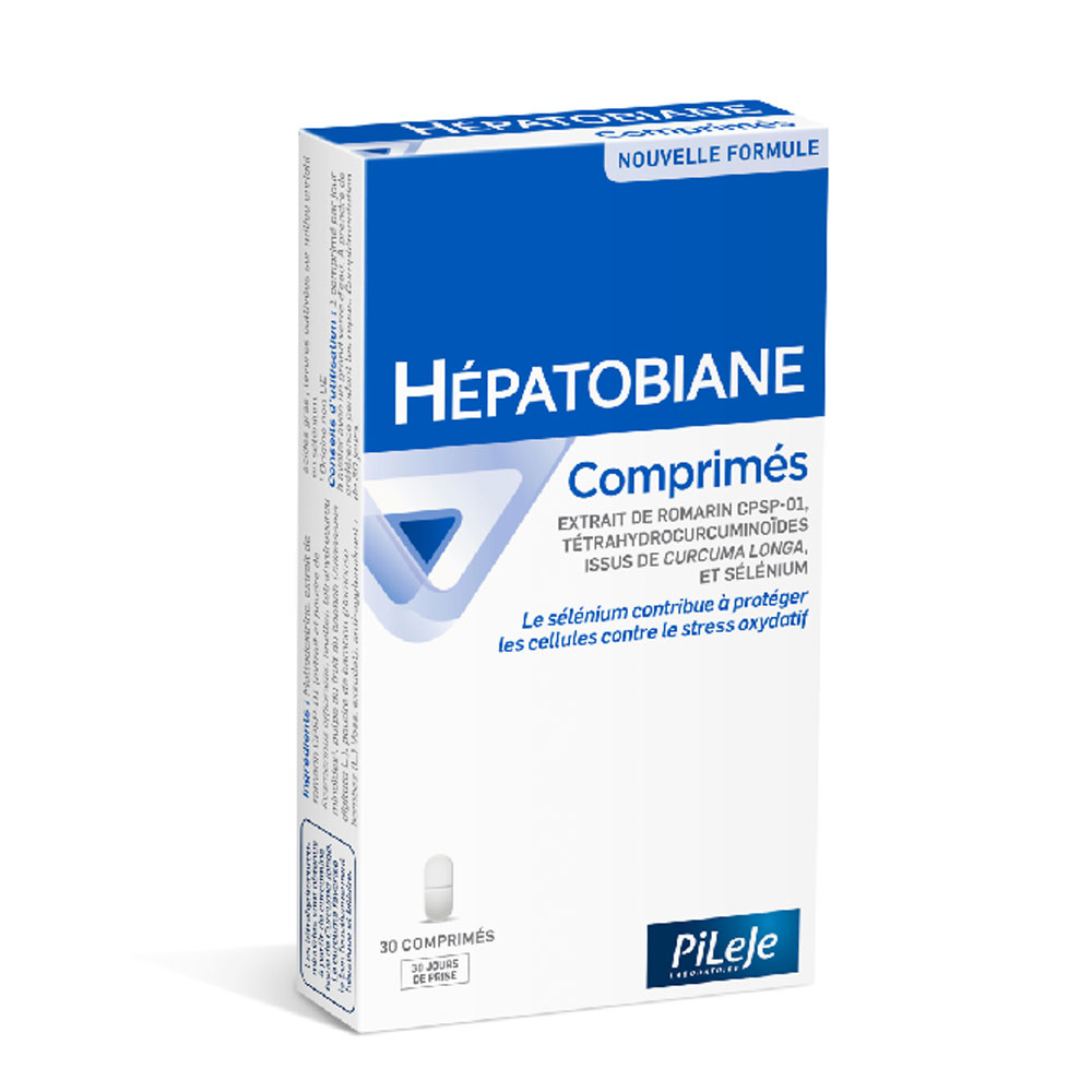 Pileje Hepatobiane Rosemary and selenium 30 tablets