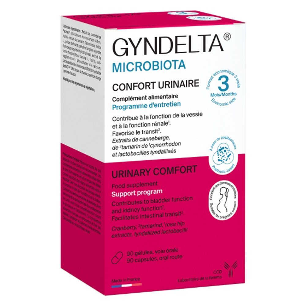 Ccd Gyndelta Microbiota urinary comfort 90 capsules