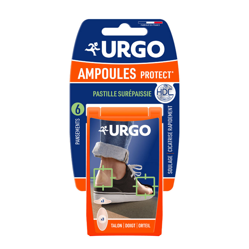 Urgo Blisters Assortment Heel And Thumb Strips x6