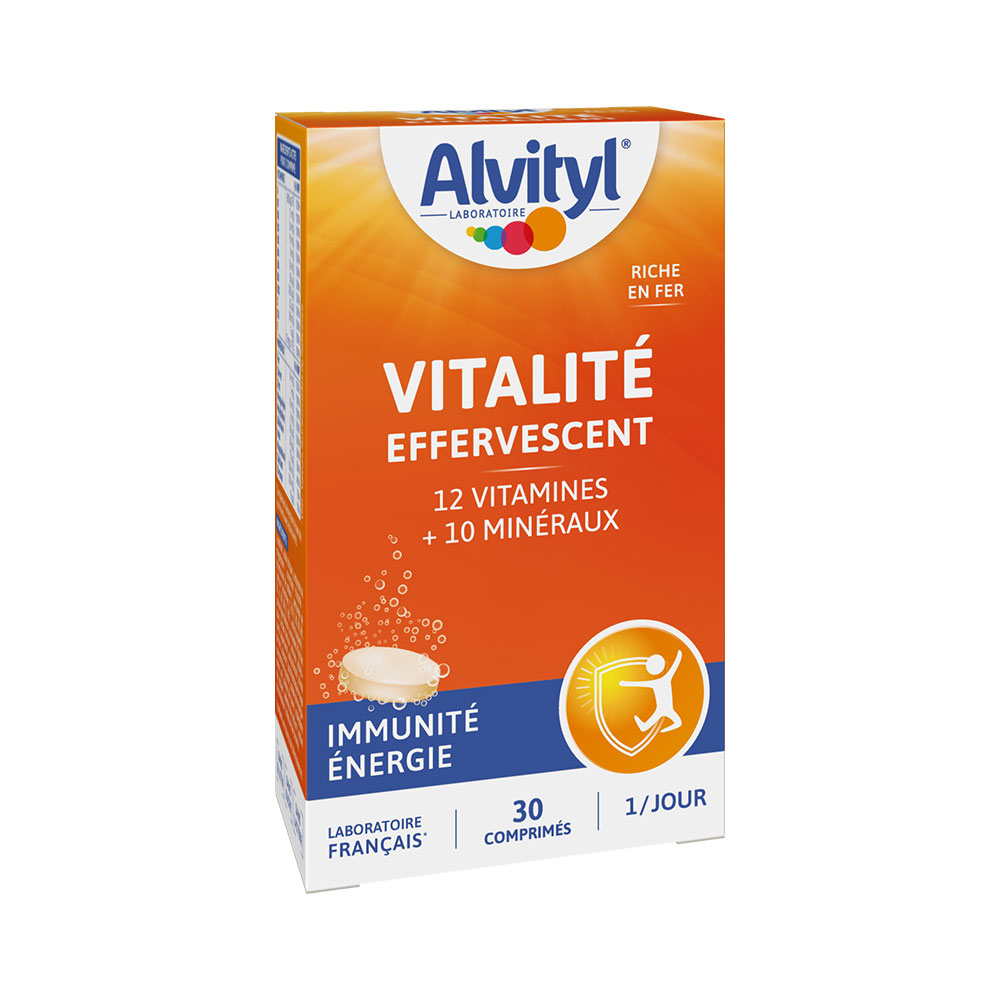 Alvityl Vitality immunity energy 30 effervescent tablets