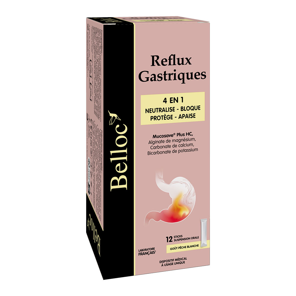 Belloc Heartburn relief 12 x 15 ml