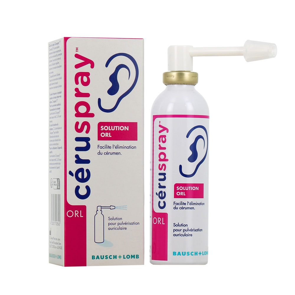 Bausch&Lomb Ceruspray Ear Spray Solution 50 ml