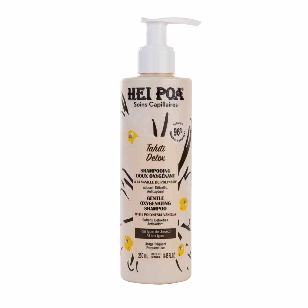 Hei Poa Tahiti Detox Gentle oxygenating shampoo 250 ml
