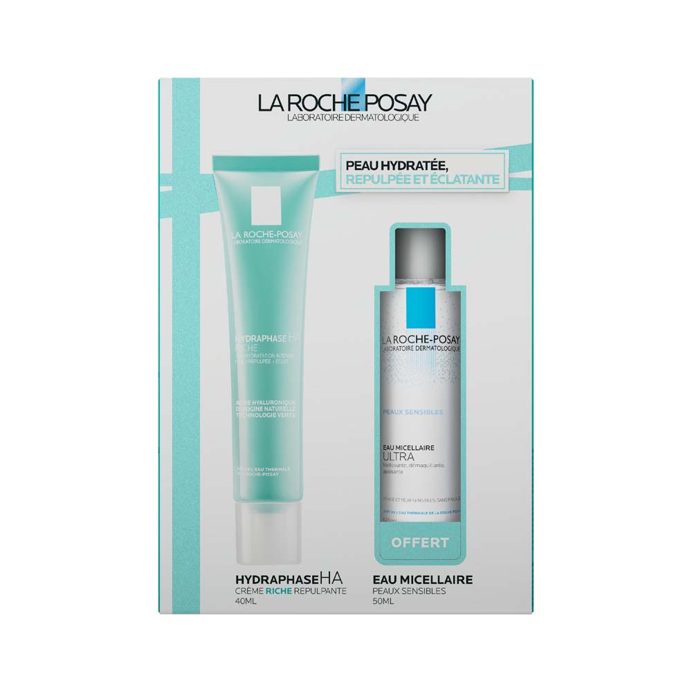 La Roche-Posay Hydraphase Giftboxes Hydraphase HA Riche + Micellar Water for Sensitive Skin