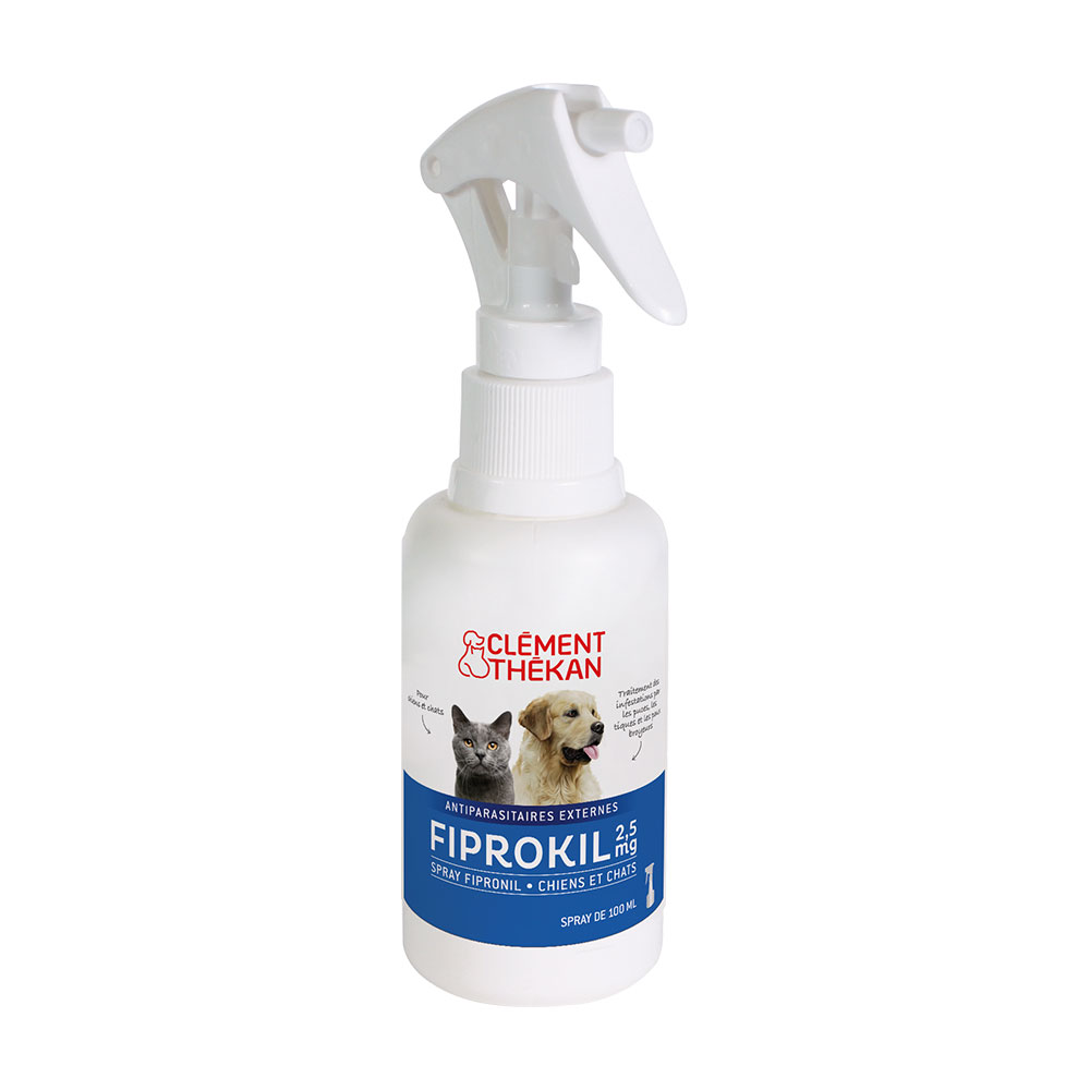 Clement-Thekan Antiparasitic Spray Fikopril Dogs And Cats Clement Thekan 100ml