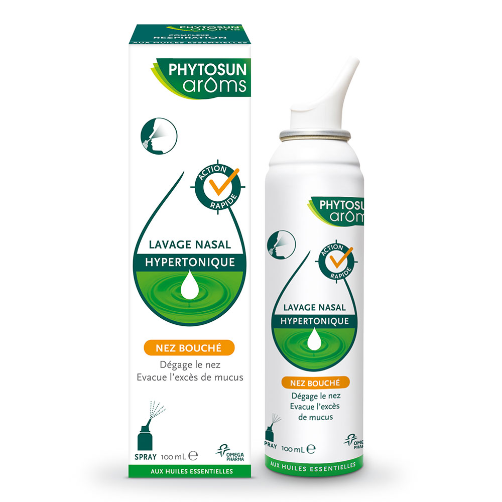 Phytosun Aroms Hypertonic nasal wash spray for nose and throat 100 ml