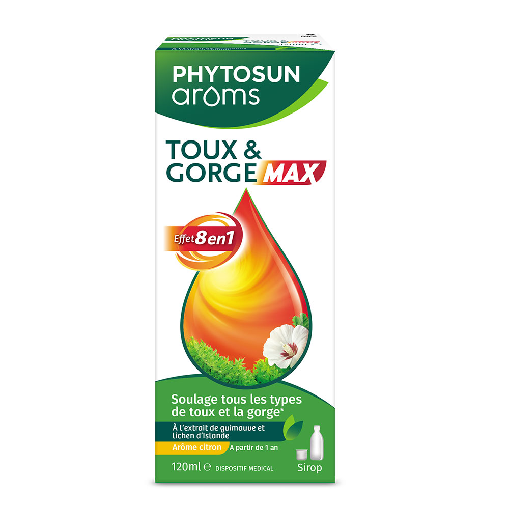 Phytosun Aroms Cough and throat syrup 8-in-1 action 120 ml