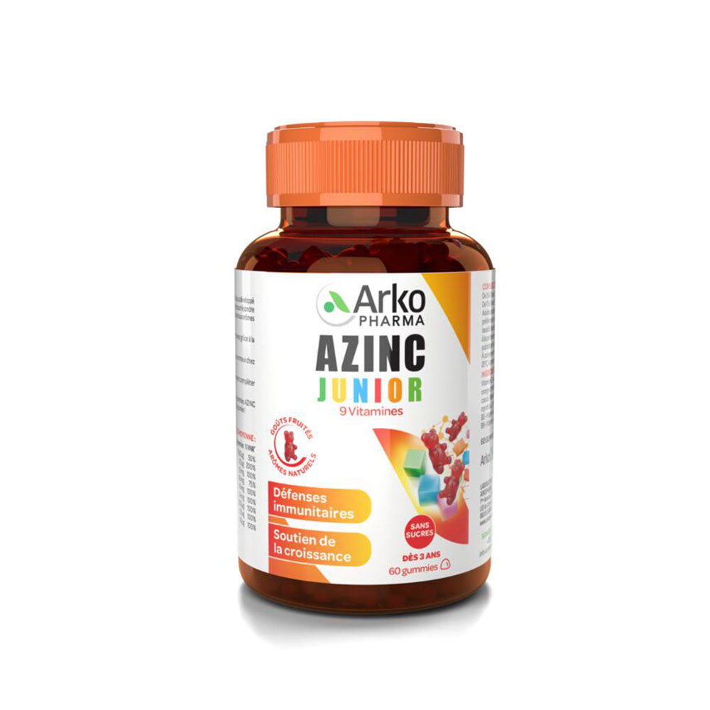 Arkopharma Azinc Junior 9 Vitamins 60 gummies
