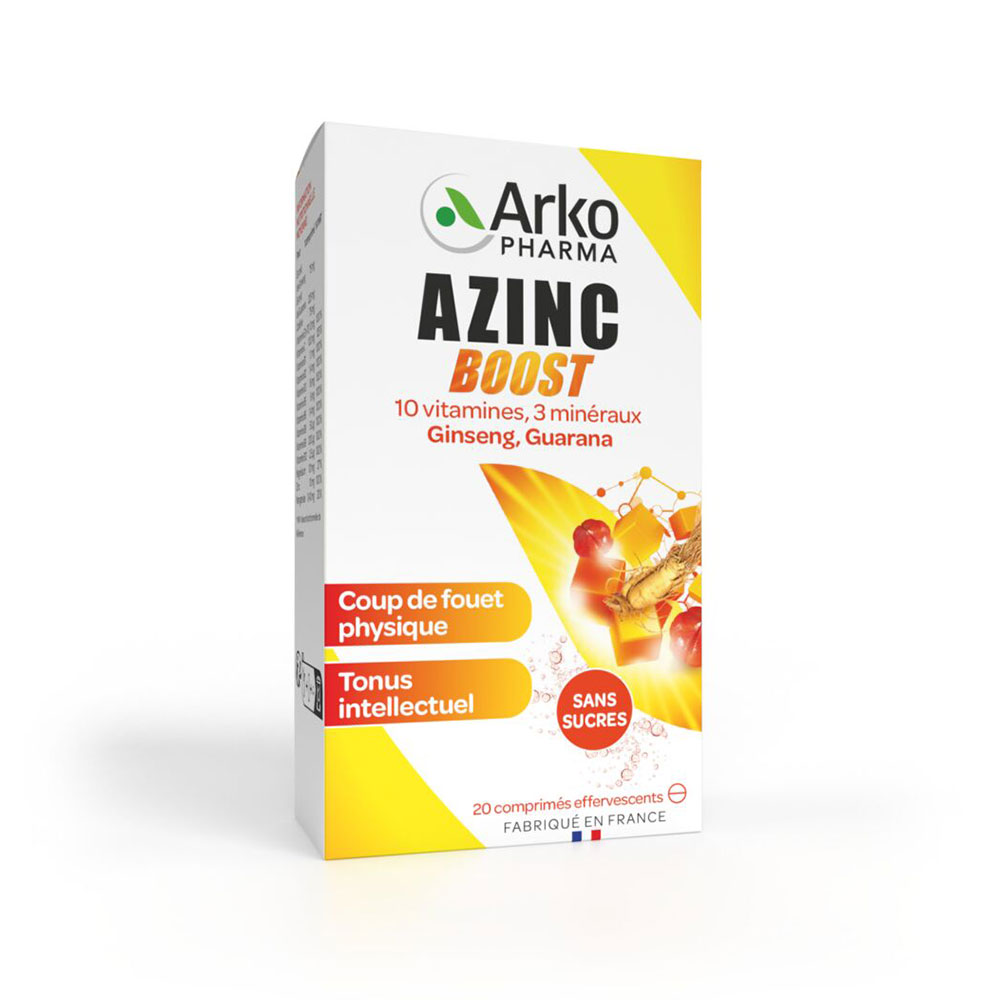 Arkopharma Azinc Energy Booster effervescent