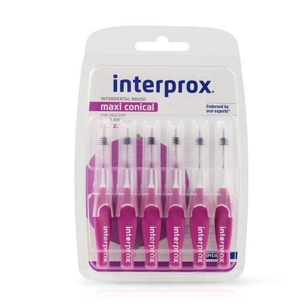 Interprox Maxi Conical Interdental brushes 2.2mm x6