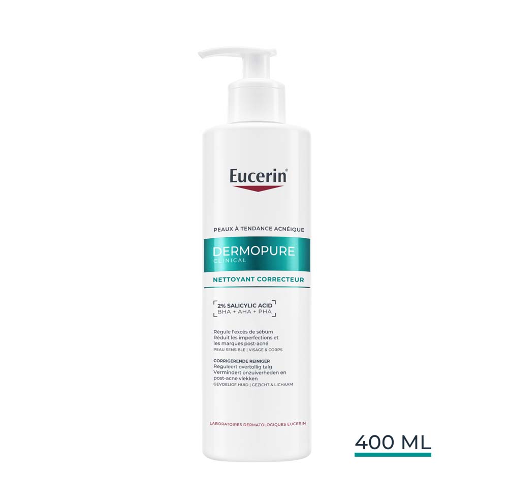 Eucerin Dermopure Clinical Imperfection-correcting cleanser face and body 400 ml