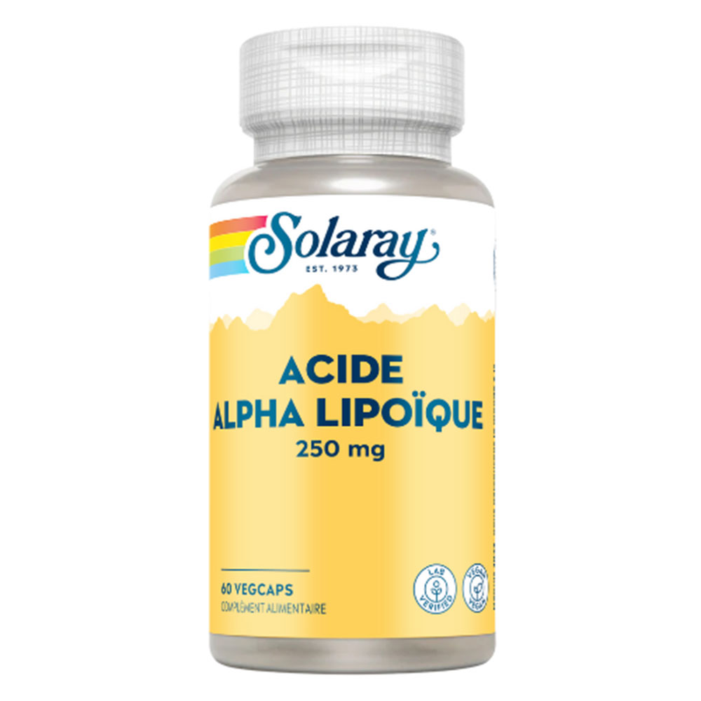Solaray Alpha Lipoic Acid 250mg 60 Capsules