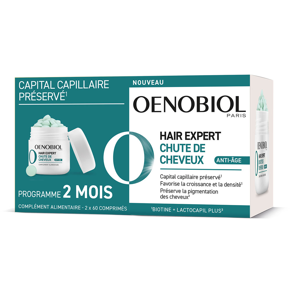 Oenobiol Hair Expert Anti-Age hair loss 2x60 tablets