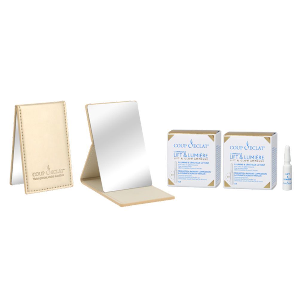 Coup D'Eclat Lift & Light Instant Lifting 2 x 3 Ampulas + Mirror