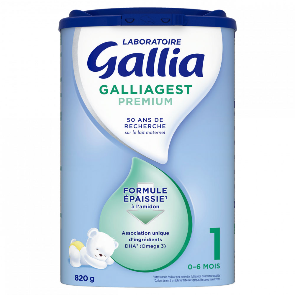 Gallia Galliagest 1 Premium thickened infant formula suitable from birth to 6 months 800 g