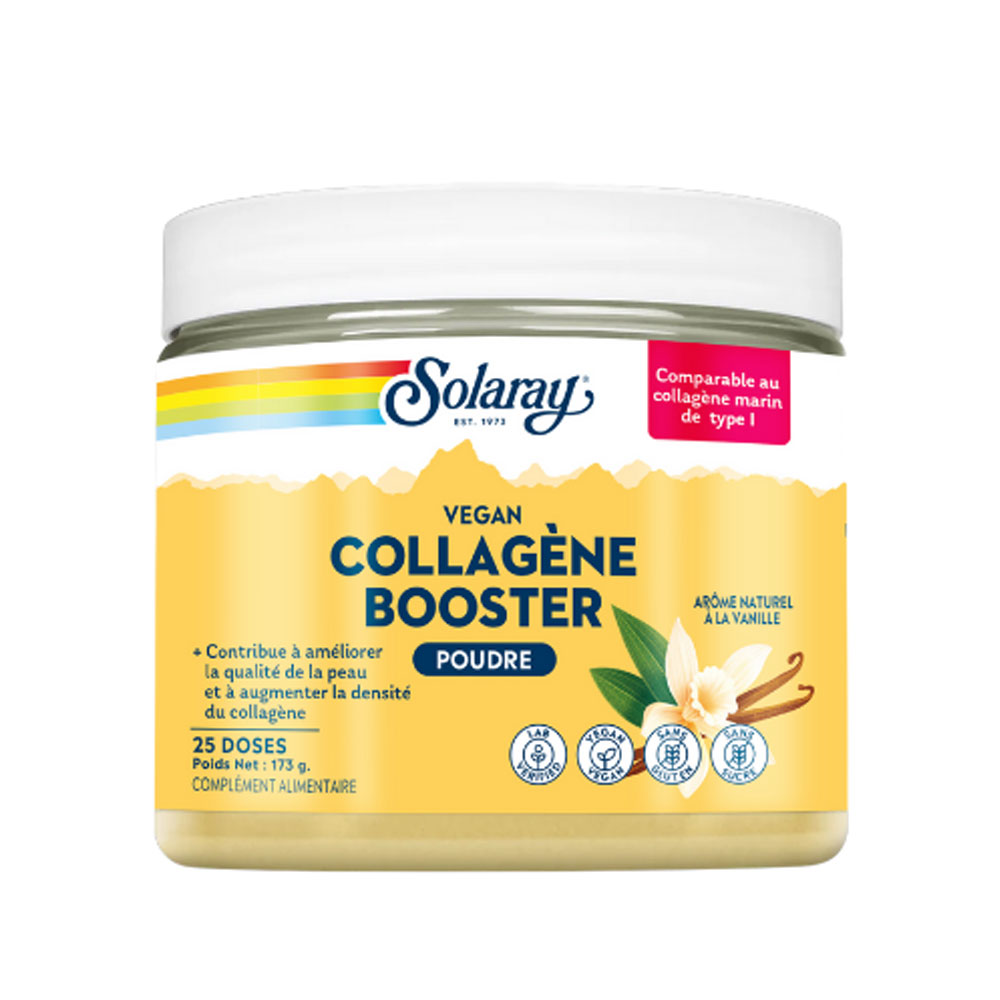 Solaray Collagen Booster vanilla flavour 173 g