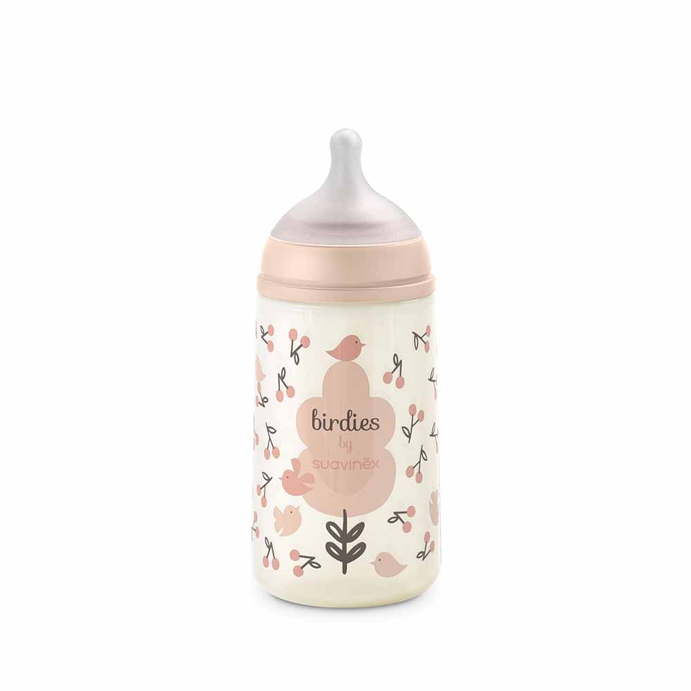 Suavinex SxPro Symmetrical Nipple Feeding Bottle Average debit 3 Months and Plus 270ml