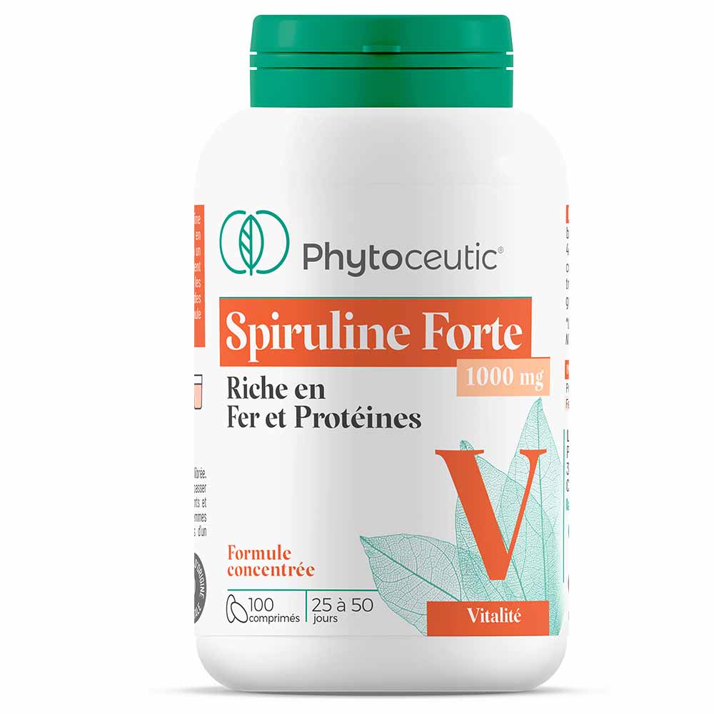 Phytoceutic Spiruline Forte X 100 Tablets 1000 mg