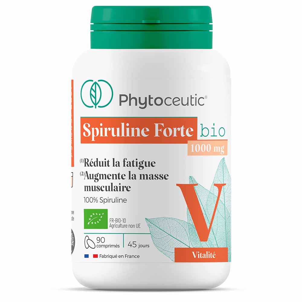 Phytoceutic Strong Organic Spirulina 90 tablets 1000mg