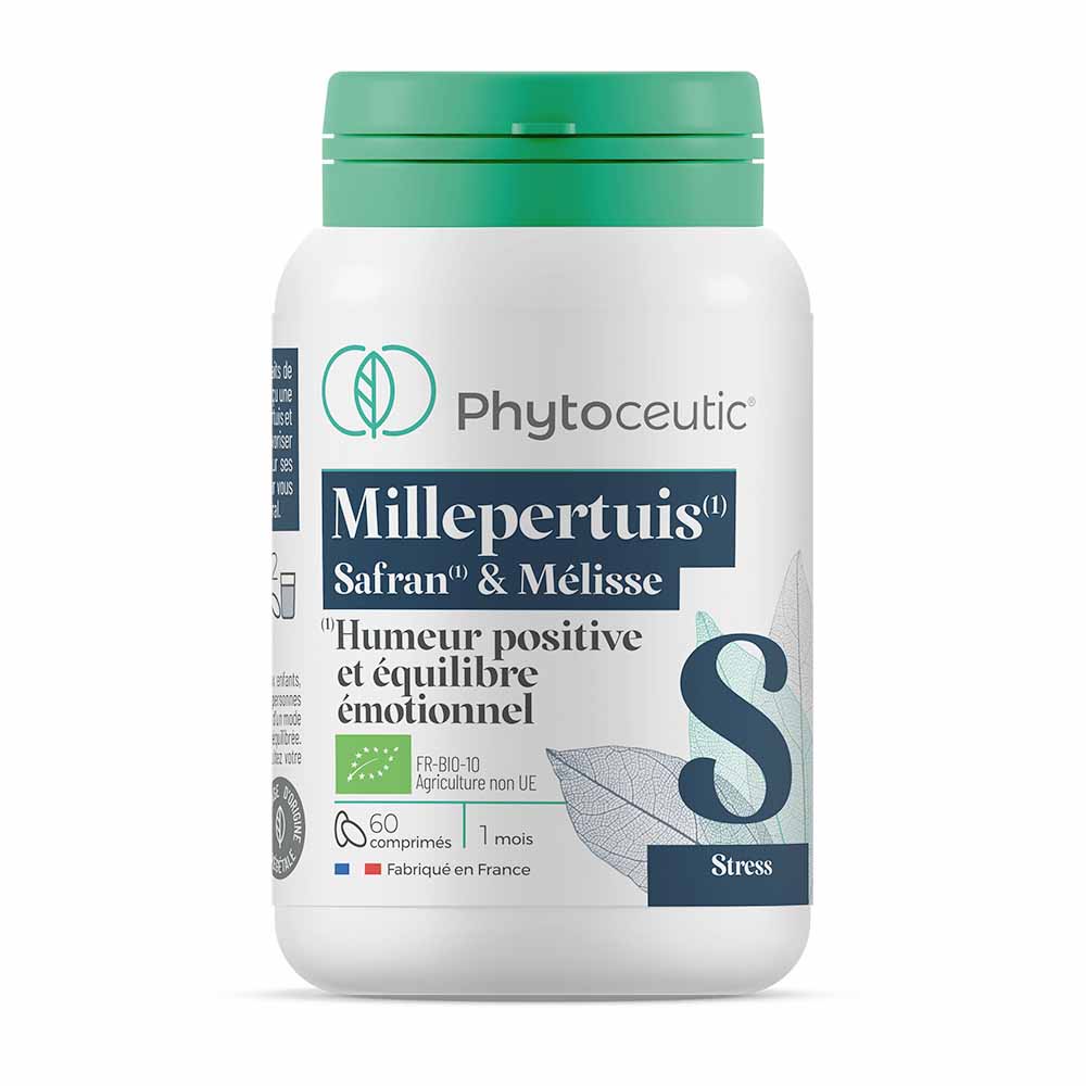 Phytoceutic Organic St. John's Wort, Saffron & Lemon Balm 60 tablets