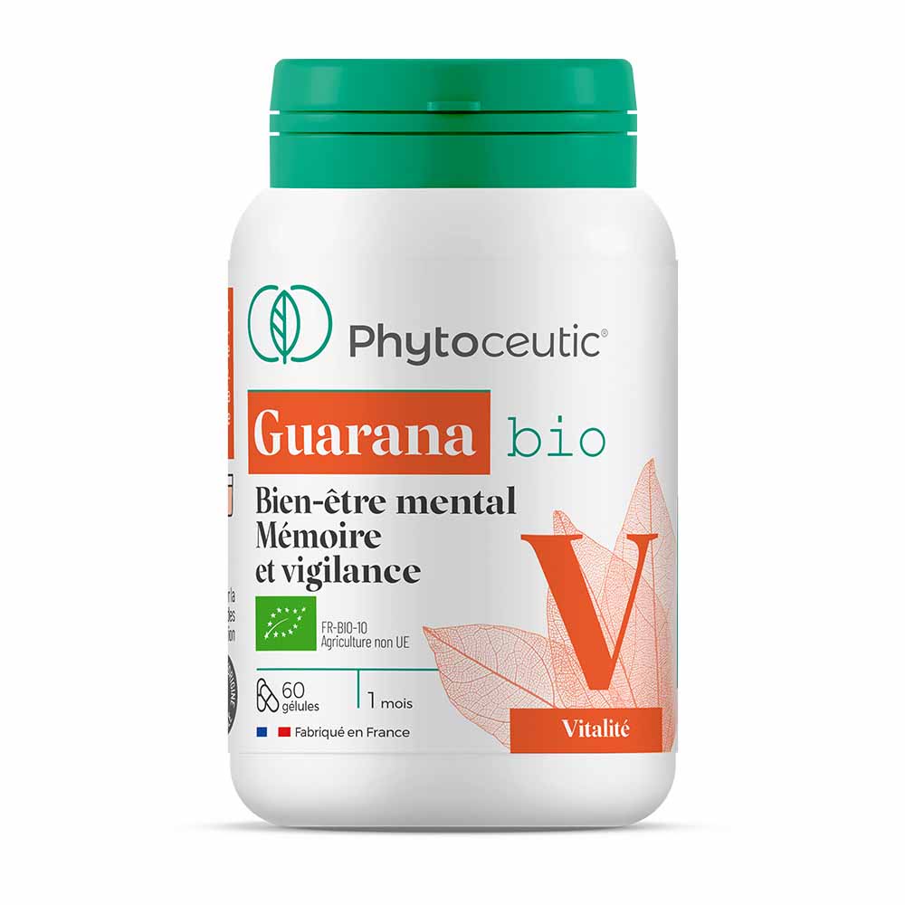 Phytoceutic Les Monos Vitality Organic Guarana 60 capsules