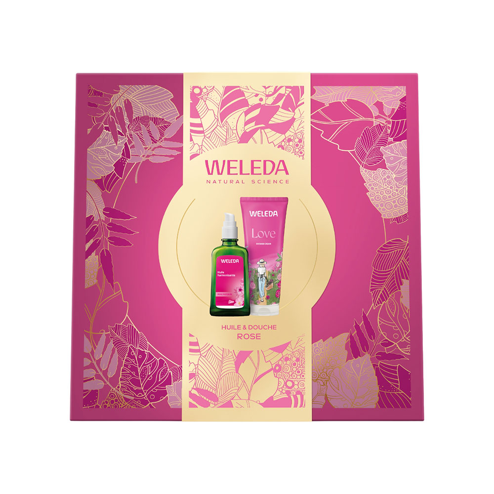 Weleda Giftboxes Body Rose Oil &amp; Shower