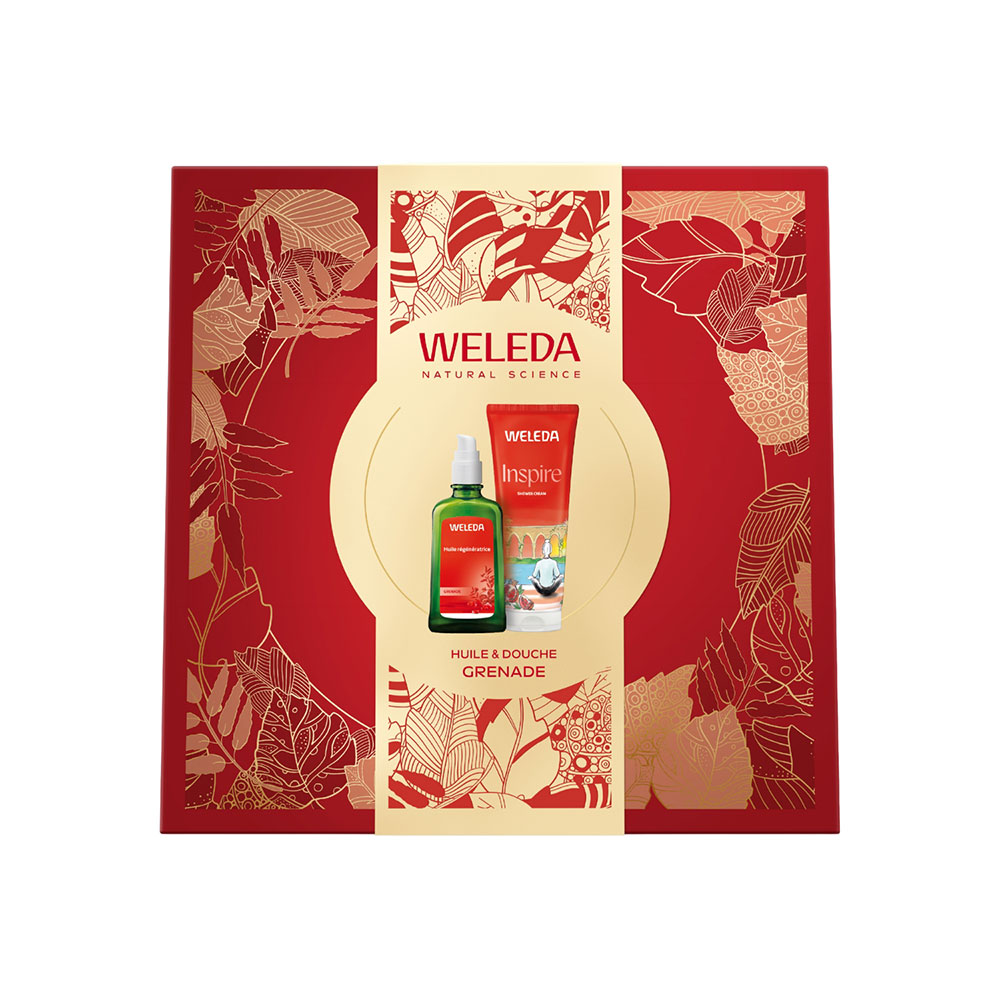 Weleda Pomegranate Body Gift Set Oil & Shower