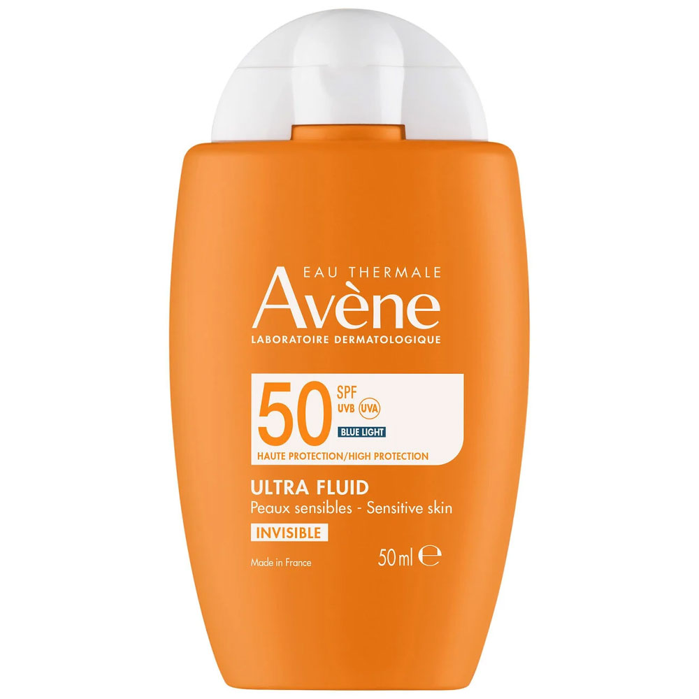 Avène Sun Ultra fluid SPF50 UVB UVA Blue Light 50 ml