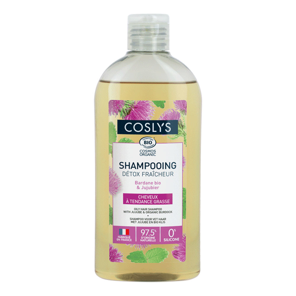 Coslys Organic refreshing detox shampoo Oily hair 250ml