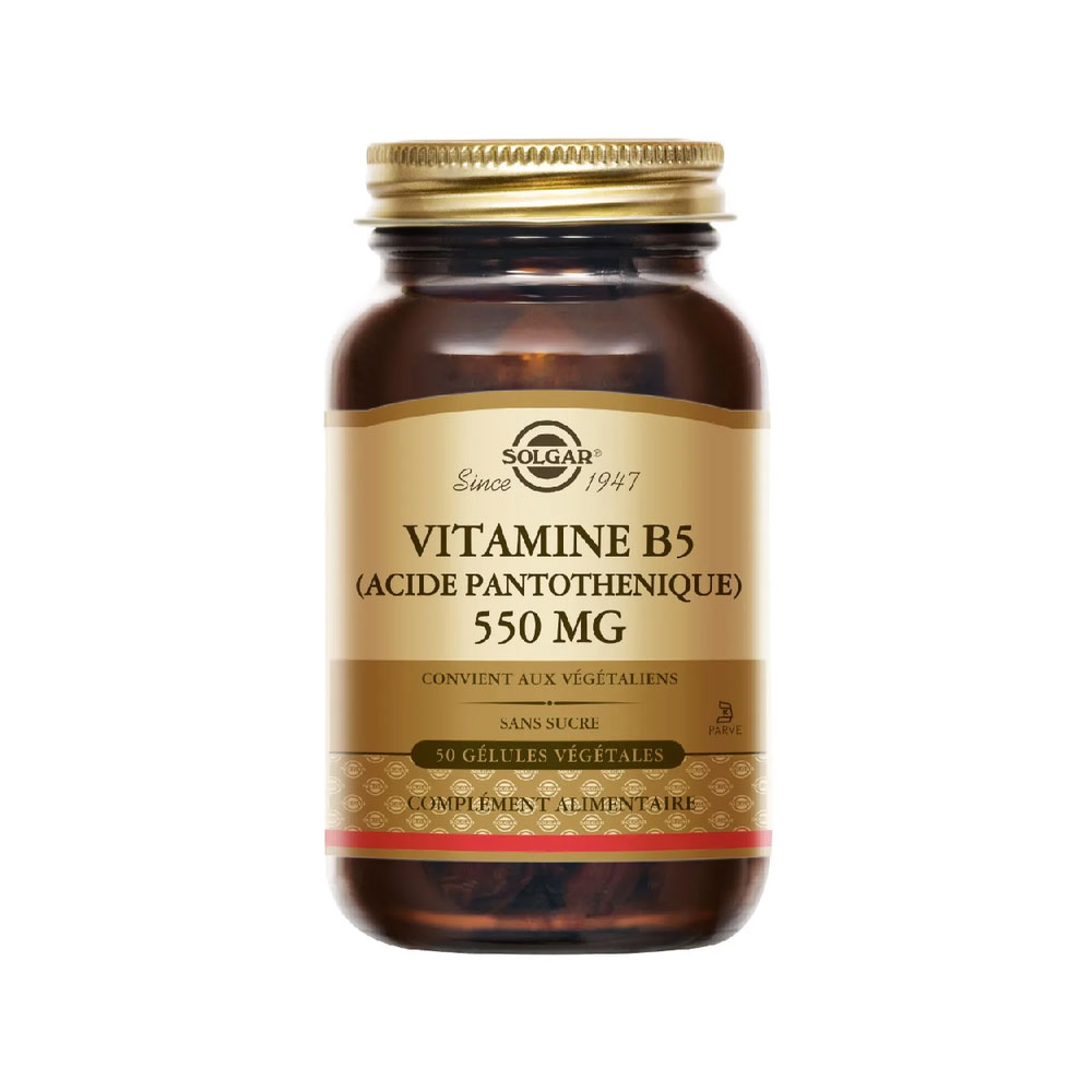 Solgar Vitamin B5 skin, hair and nails vitality 50 capsules