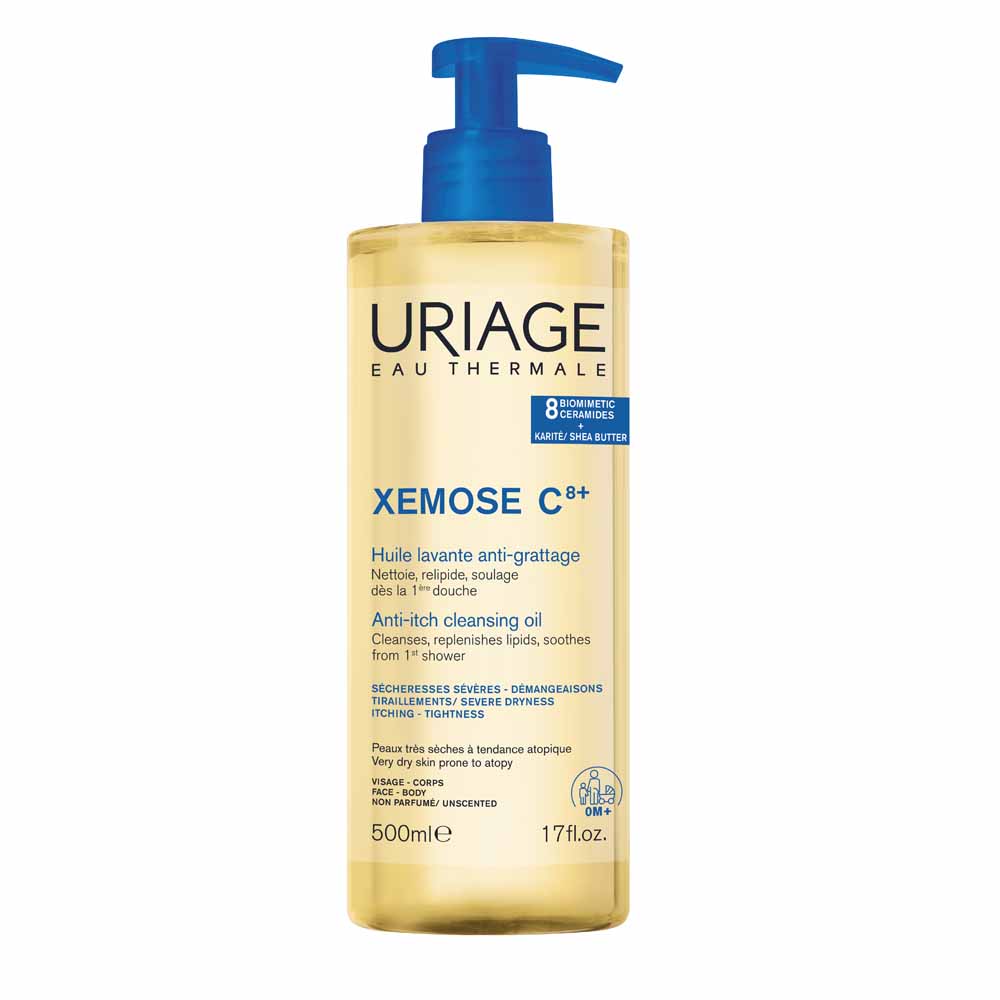 Uriage Xémose C8+ Soothing cleansing oil very dry, atopic-prone skin 500 ml
