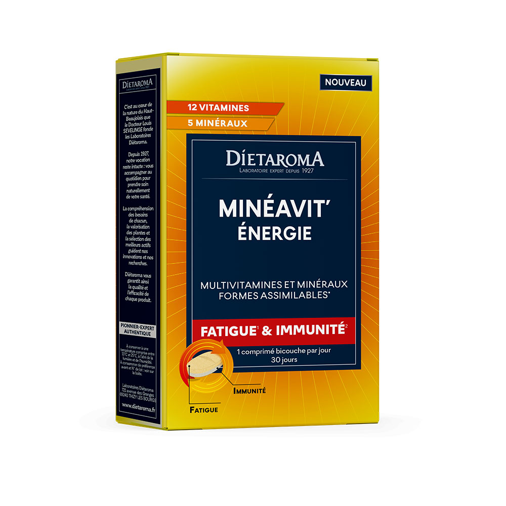 Dietaroma Minéavit' Energy 30 capsules